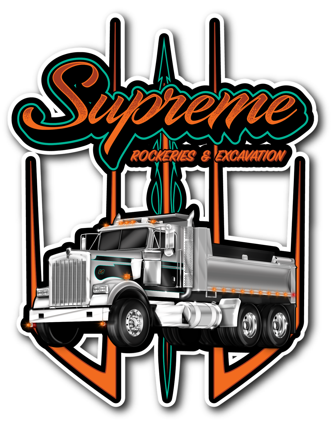 Truck 96 Sticker
