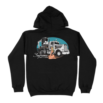 FlatBed PinUp Hoodie