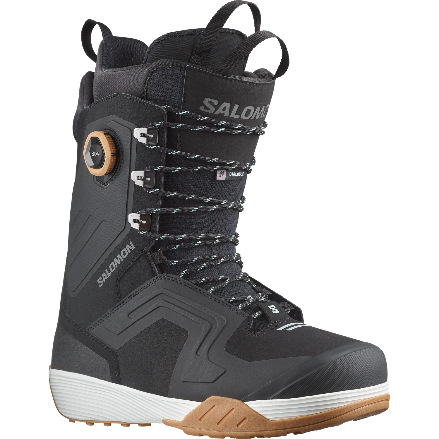 24 SALOMON DIALOGUE, Color: BLACK, Size: 8