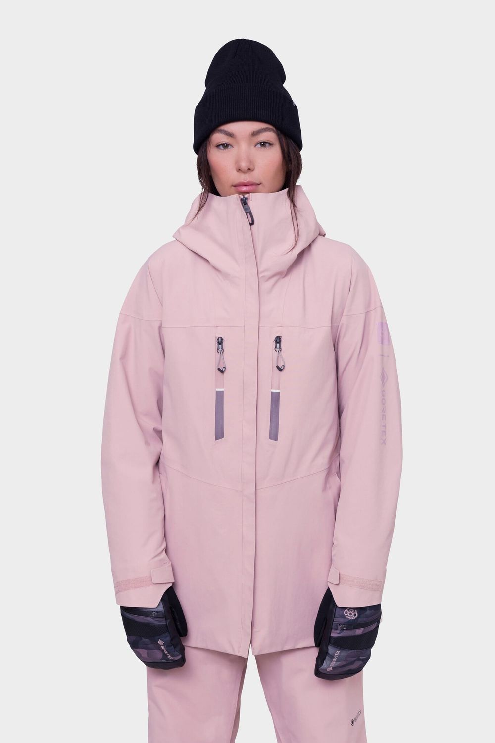 24 686 W GORE SKYLINE SHELL JKT, Color: DUS/MAU, Size: S