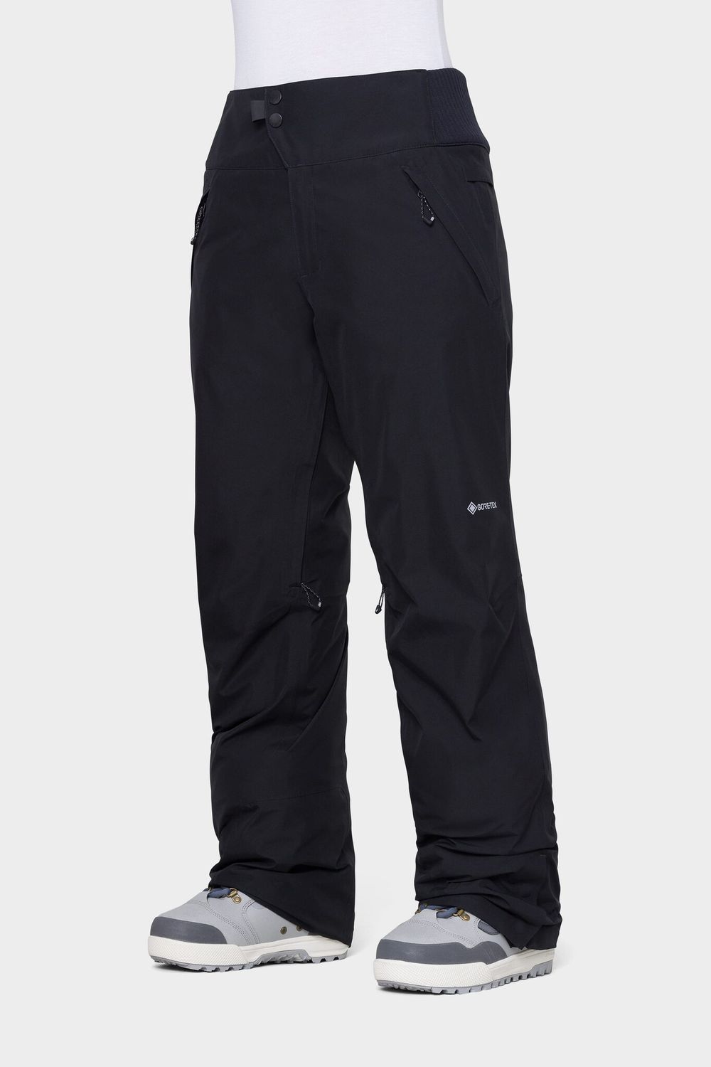 24 686 W GORE WILLOW INS PANT, Color: BLK, Size: S