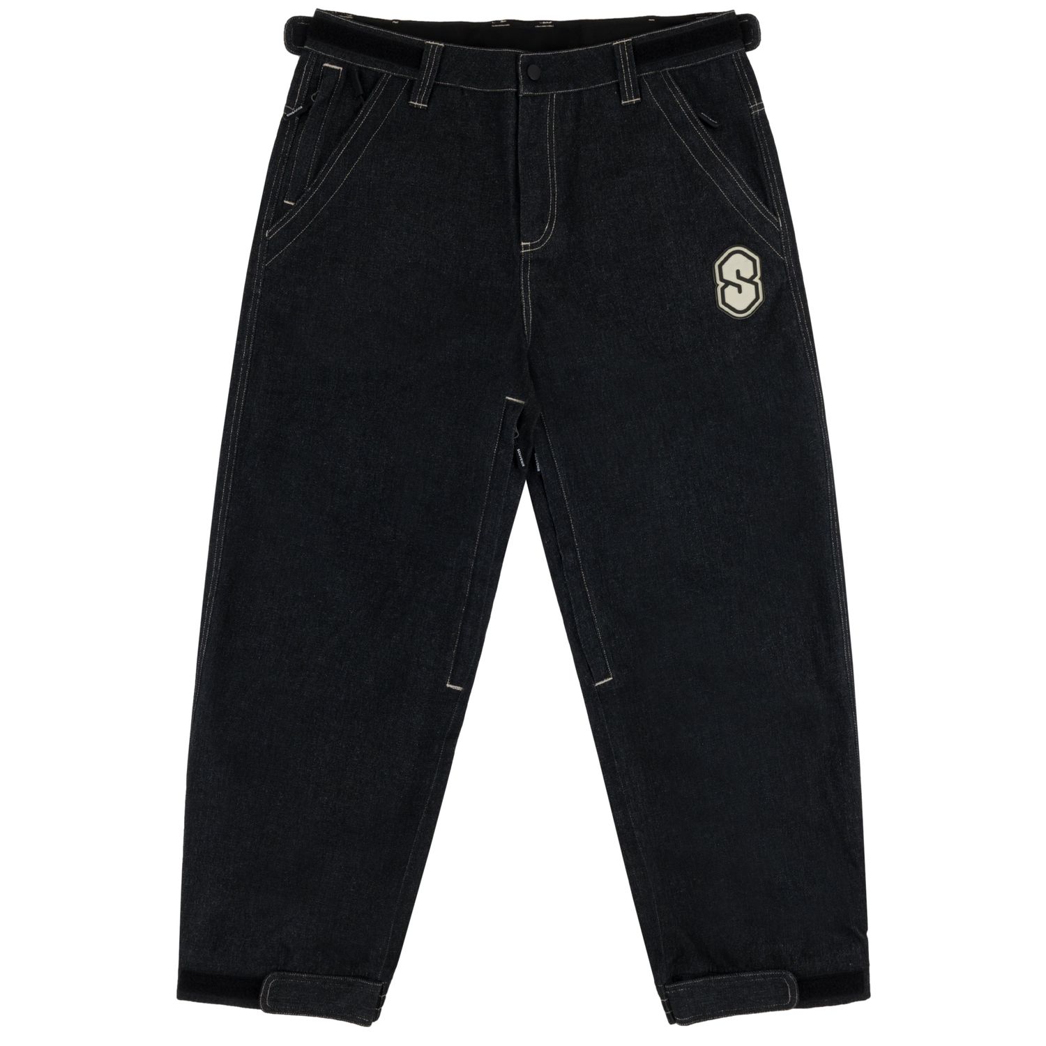 SOUVENIR 3 PLY DENIM PANT BLK