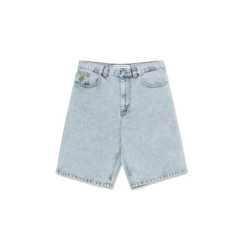 POLAR BIG BOY SHORTS LIGHT BLUE