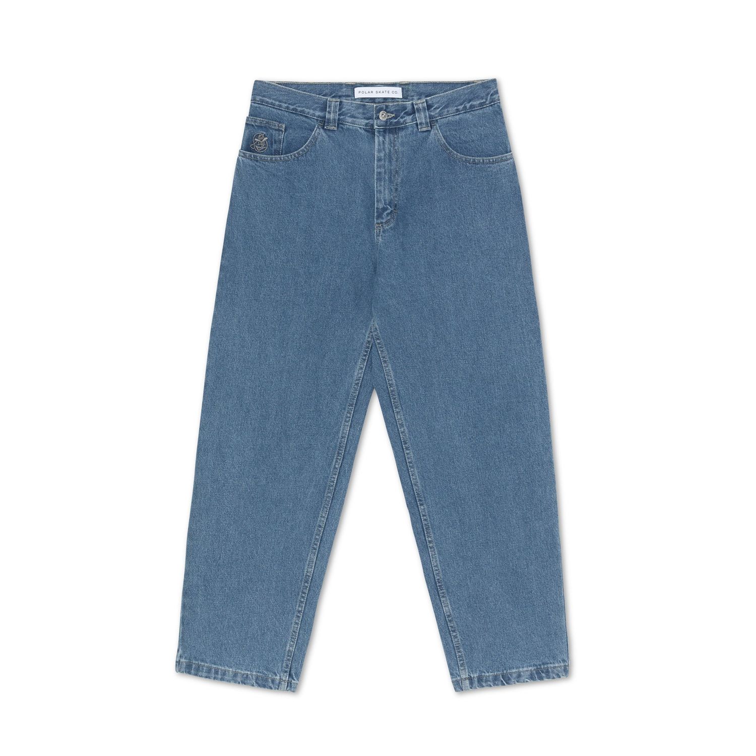 POLAR 93 PANT MID BLUE