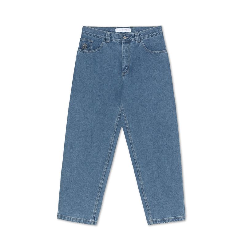 POLAR 93 PANT MID BLUE