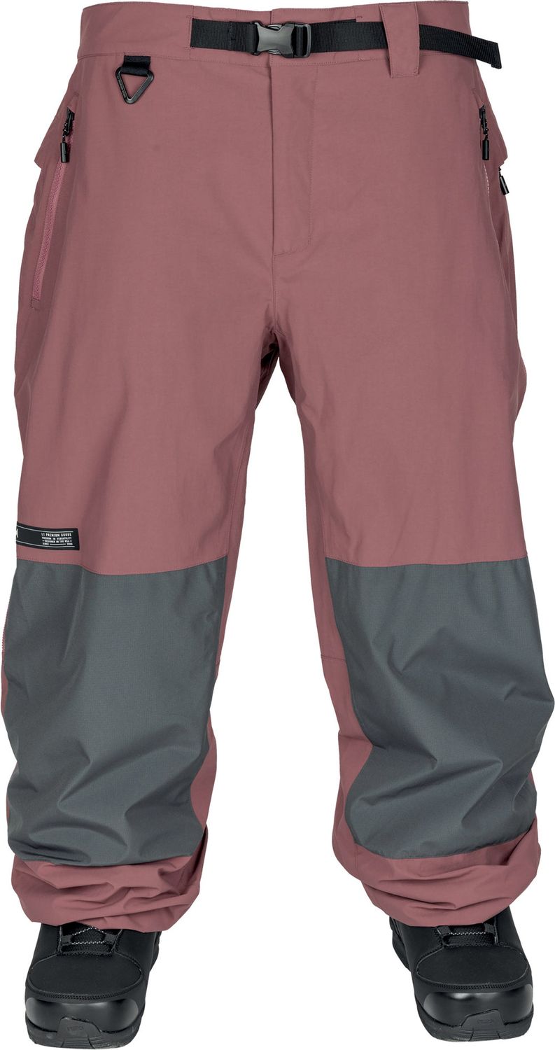 L1 VENTURA PANT ROSE/CHARCOAL