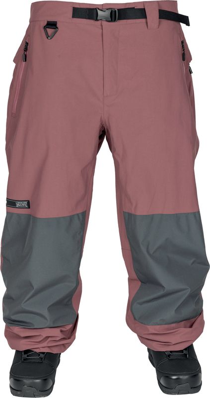 L1 VENTURA PANT ROSE/CHARCOAL