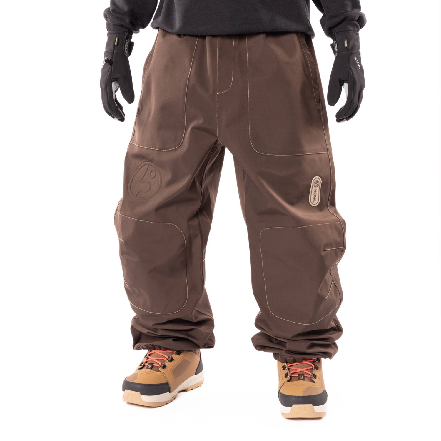 26 HOWL PUBLIC PANT BROWN