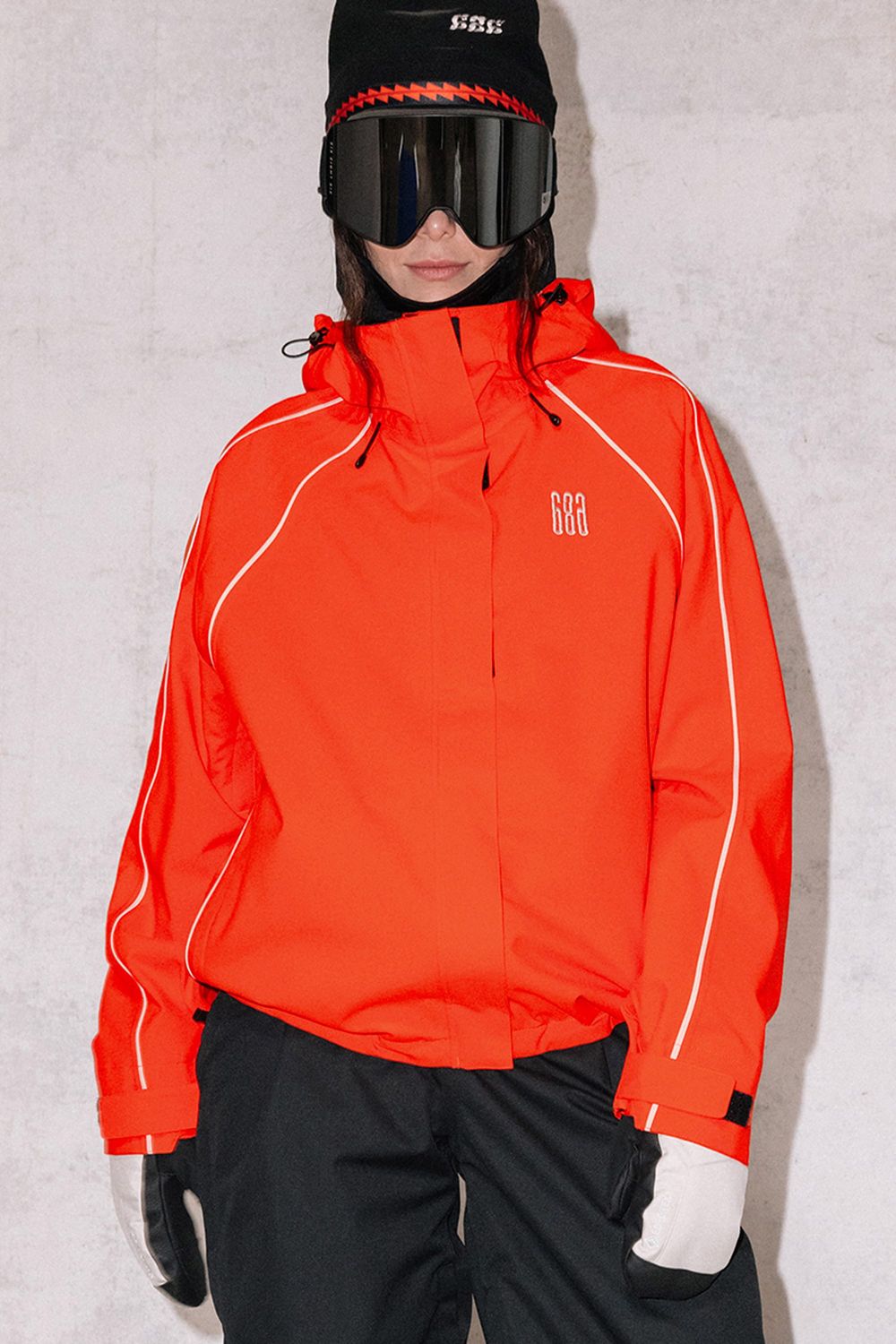 26 686 W HOLOGRAM JKT FLARE