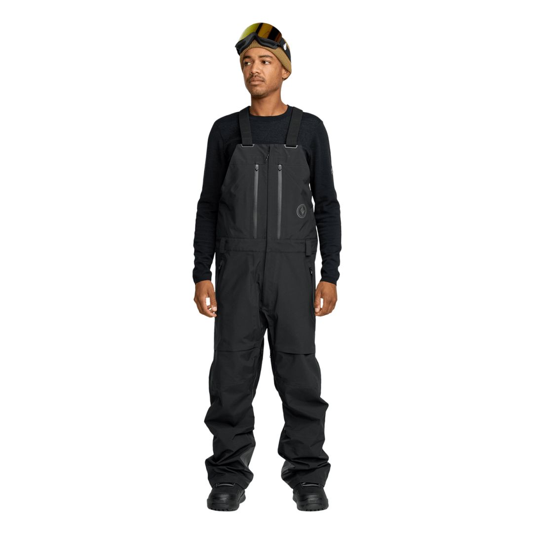 26 VOLCOM ANYOX GORE PRO SHELL BIB BLK L