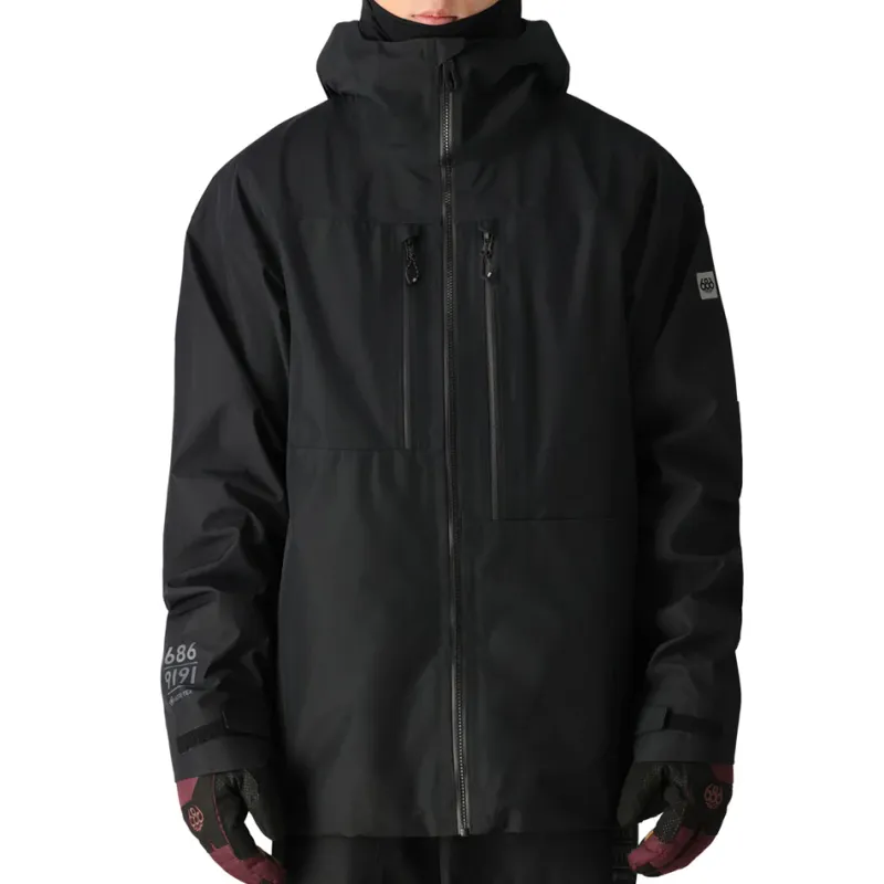25 686 M GORE TEX  3L ATV JKT BLACK