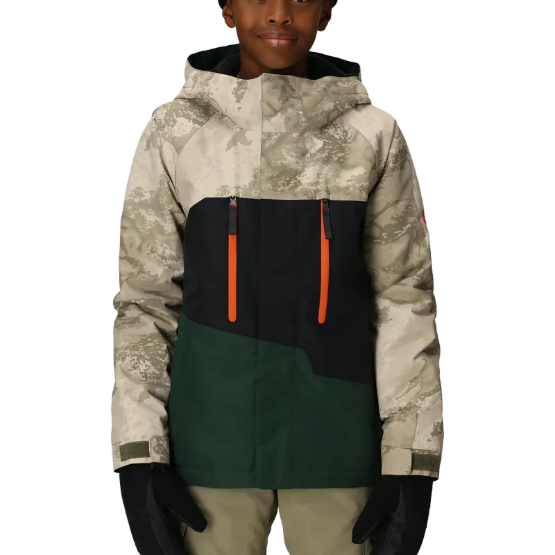 26 686 BY GEO INS JACKET LIMESTONE HEMISPHERE COLORBLOCK
