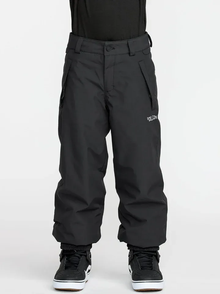 26 YTH VOLCOM CHAOS PANT BLACK