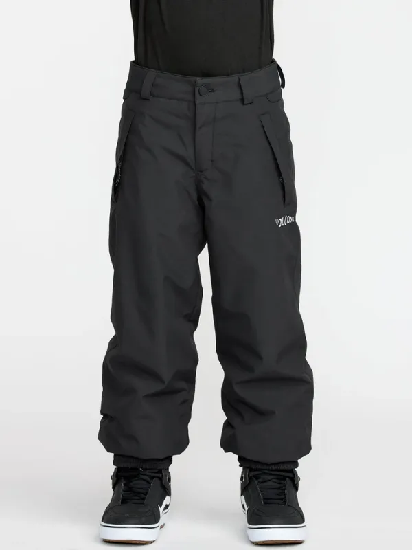 26 YTH VOLCOM CHAOS PANT BLACK