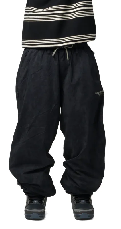 27 SOUVENIR PARACHUTE PANT BLACK BLOTCH