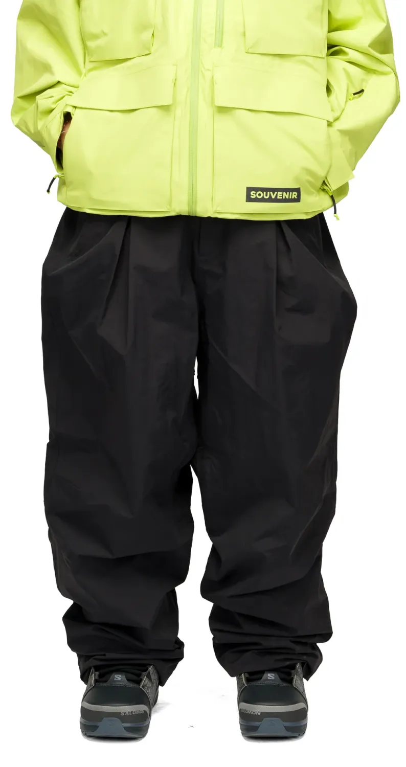 27 SOUVENIR PLEATED CHINO PANT BLACK