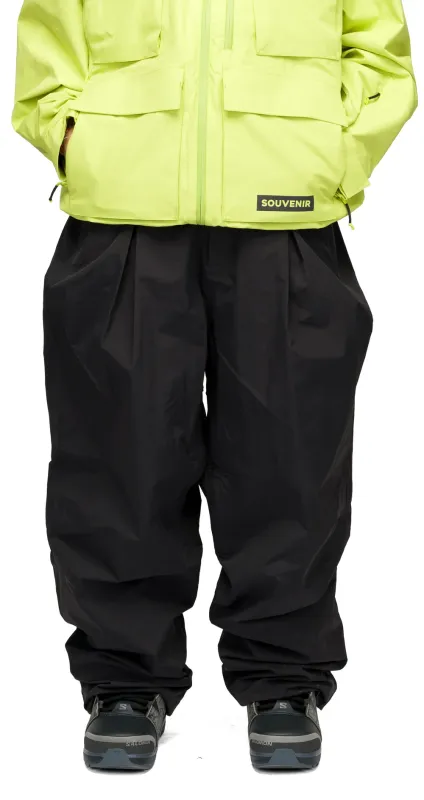 27 SOUVENIR PLEATED CHINO PANT BLACK