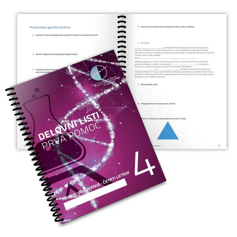 Delovni listi Prva pomoč / 4. letnik Delovni listi Prva pomoč / 4. letnik