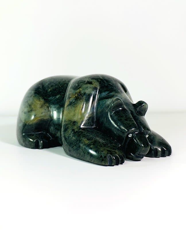 Soapstone Lazy Bear