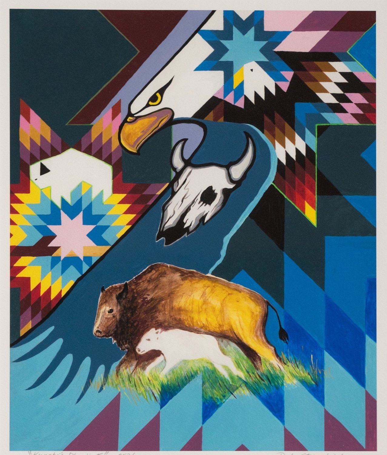 Kunshi&#39;s Blanket Limited Print Unframed