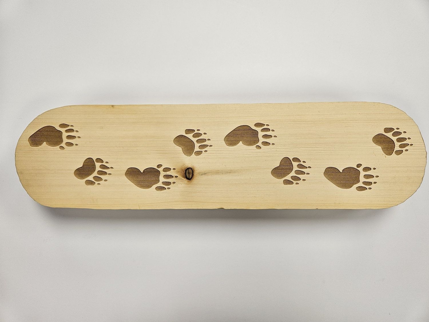 Cedar Feather Boxes, Size: Paw Prints