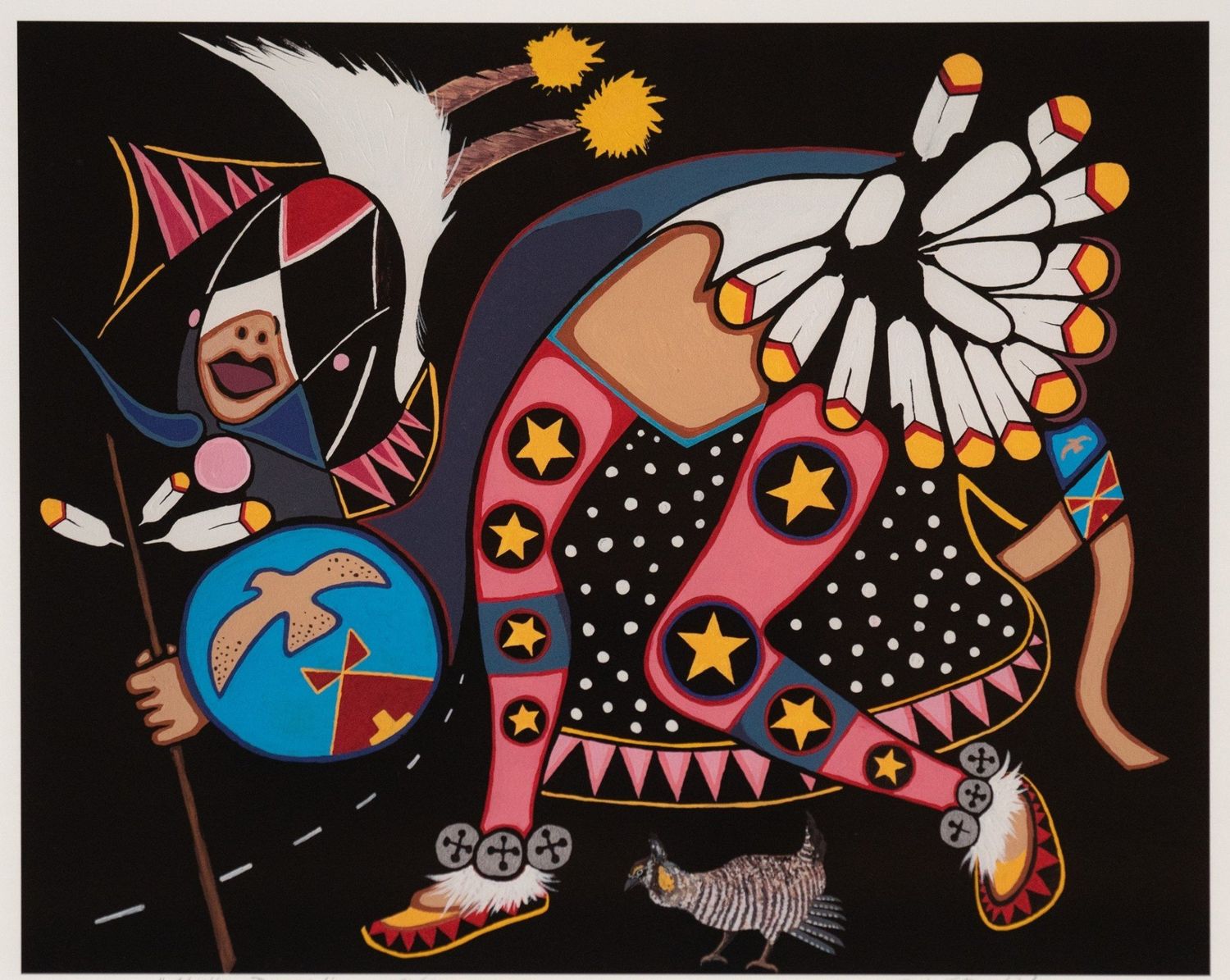 Chicken Dancer Limited Print Unframed