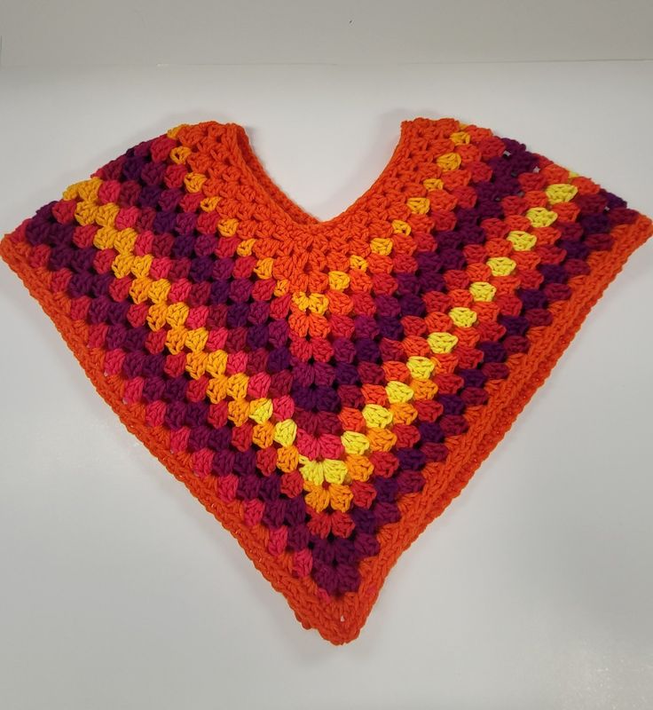 Children&#39;s Yoke Orange/Red/Yellow