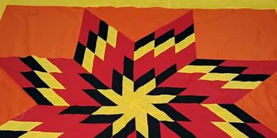 Starblanket Fire Colors (Size Double)