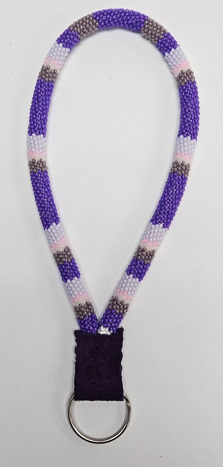 Beaded Wristlet (Purple, Pearl, Pearl Pink, Pearl Mauve)