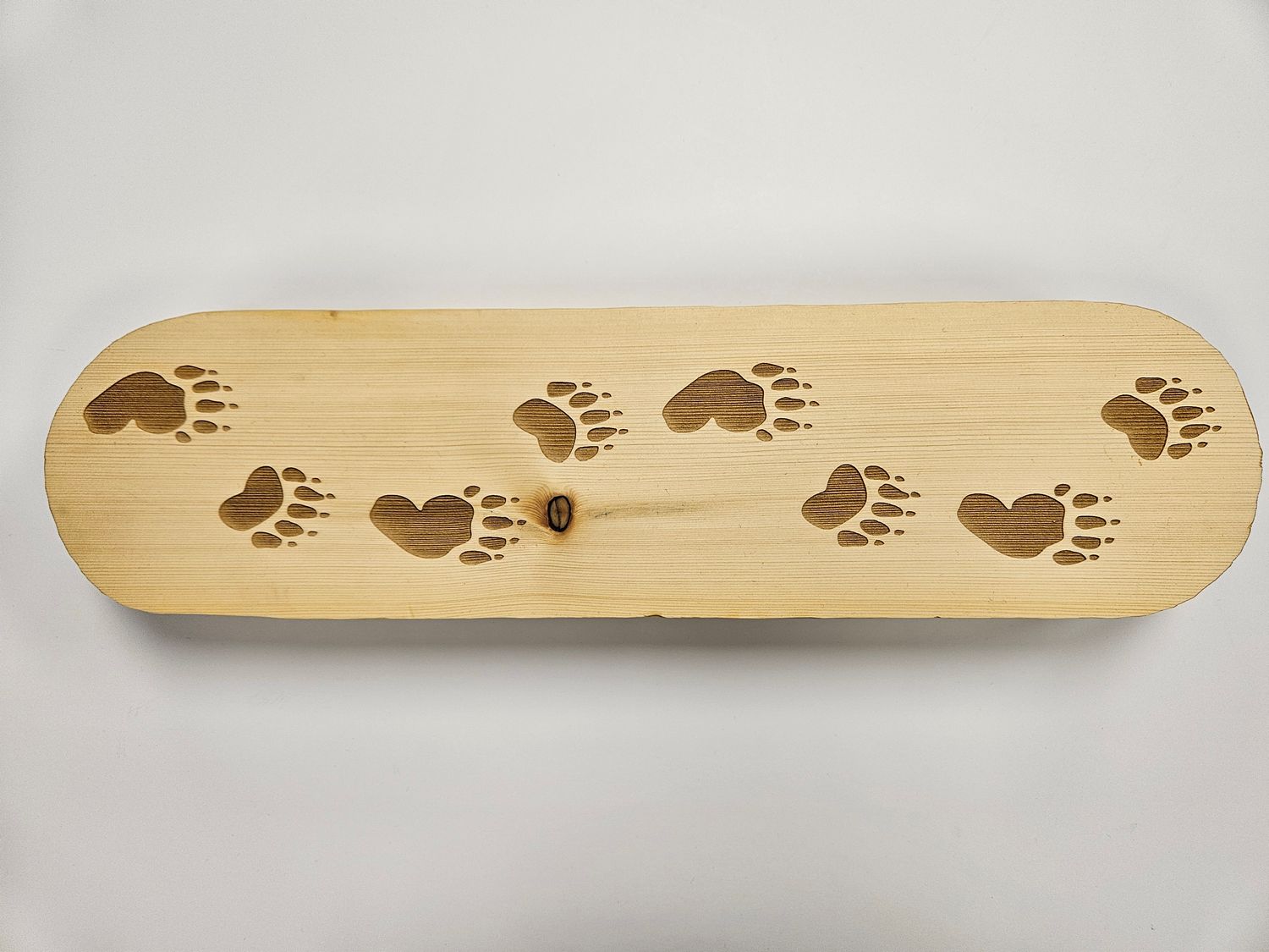 Cedar Feather Boxes, Size: Paw Prints