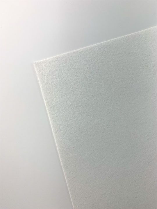 Stiff Felt, Color: White
