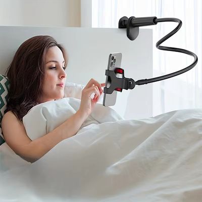 360 Clip mobile phone holder Stand Portable Flexible Lazy Bed Desktop Bracket Desk Mount Stand Base For iPhone Samsung Xiaomi