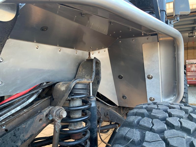 Aluminium Inner Fender Set- Stock Height