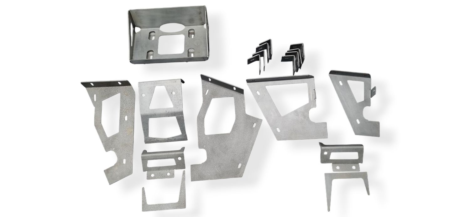 High Line Battery and Support Brackets kit for Jeep TJ (DIY Kit)