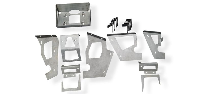 High Line Battery and Support Brackets kit for Jeep TJ (DIY Kit)