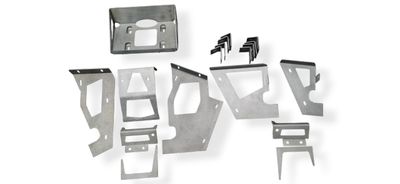 High Line Battery and Support Brackets kit for Jeep TJ (DIY Kit)