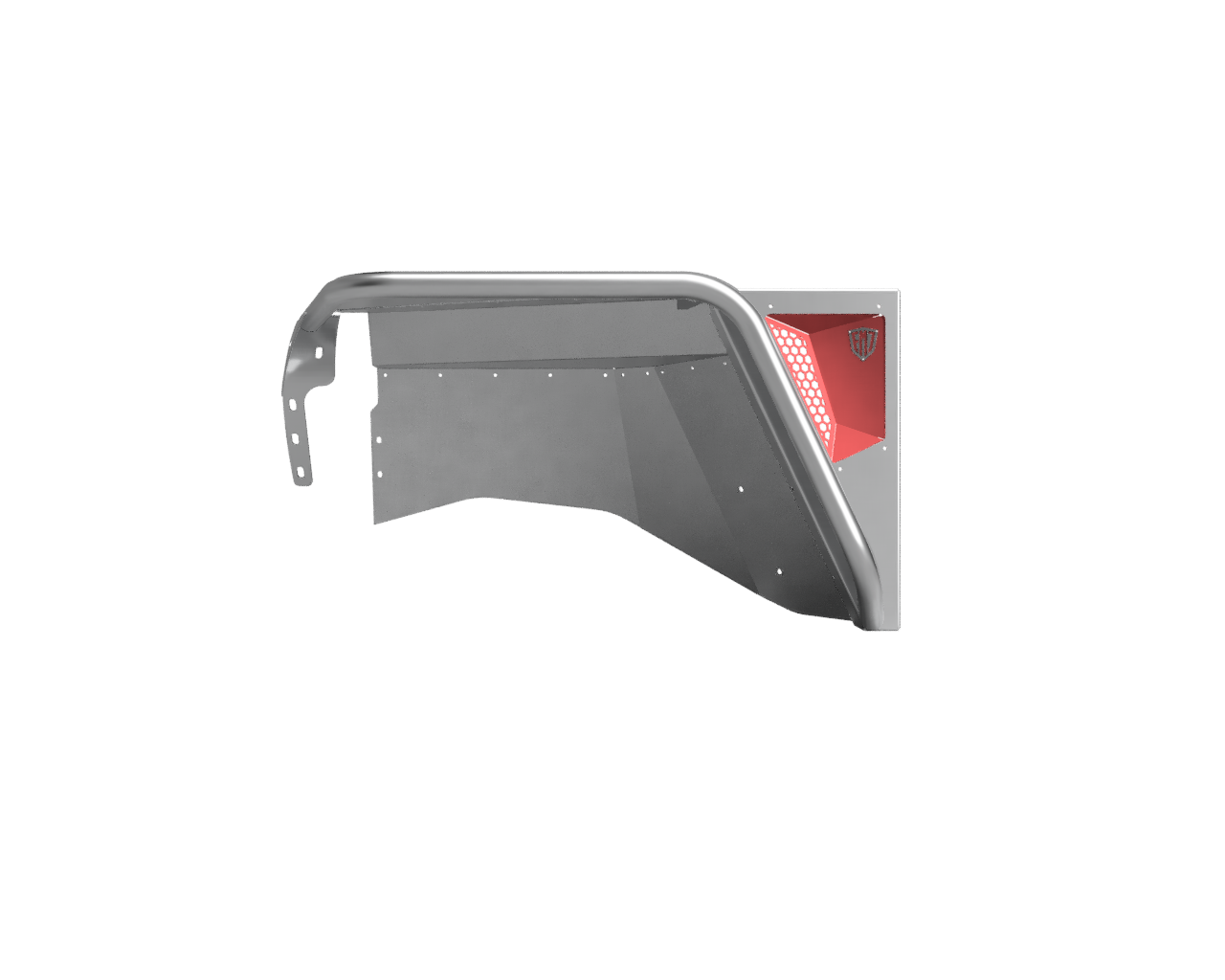 Aluminium High Line Front Fenders (170mm Full Coverage Flare) for Jeep TJ