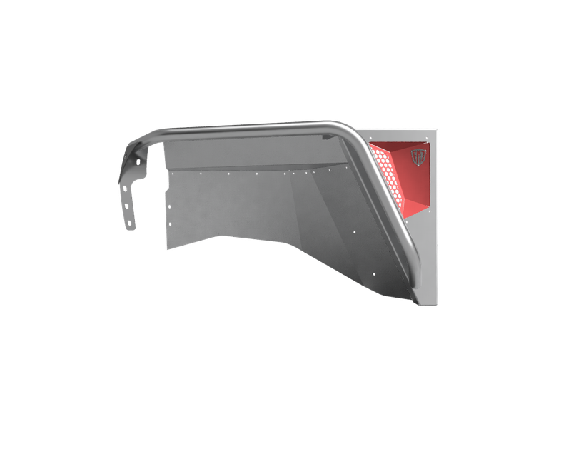 Aluminium High Line Front Fenders Package (170mm High Clearance Flare) for Jeep TJ