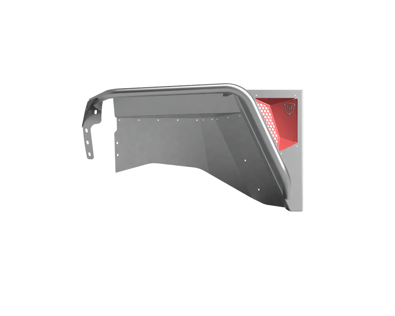 Aluminium High Line Front Fenders (120mm High Clearance Flare) for Jeep TJ
