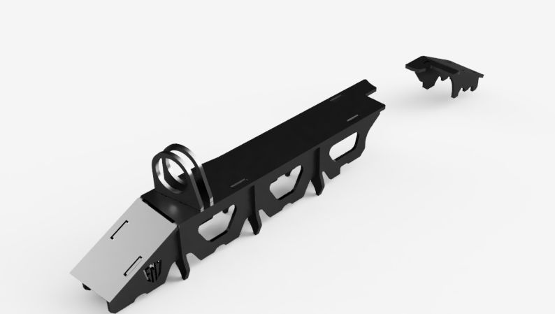 Front High Pinion Dana 30 Truss for XJ