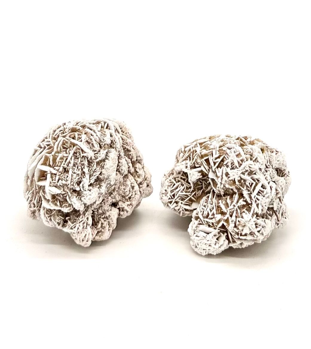 Set of 2 Desert Rose Selenite