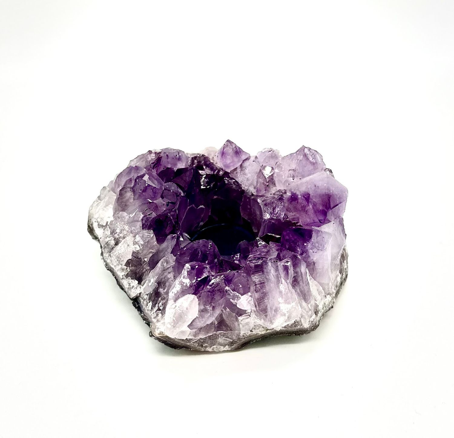 Amethyst Cluster Candle