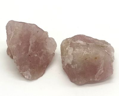 Raw Rose Quartz (2 Pieces)