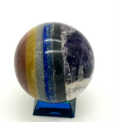 Small Chakra Sphere with Stand