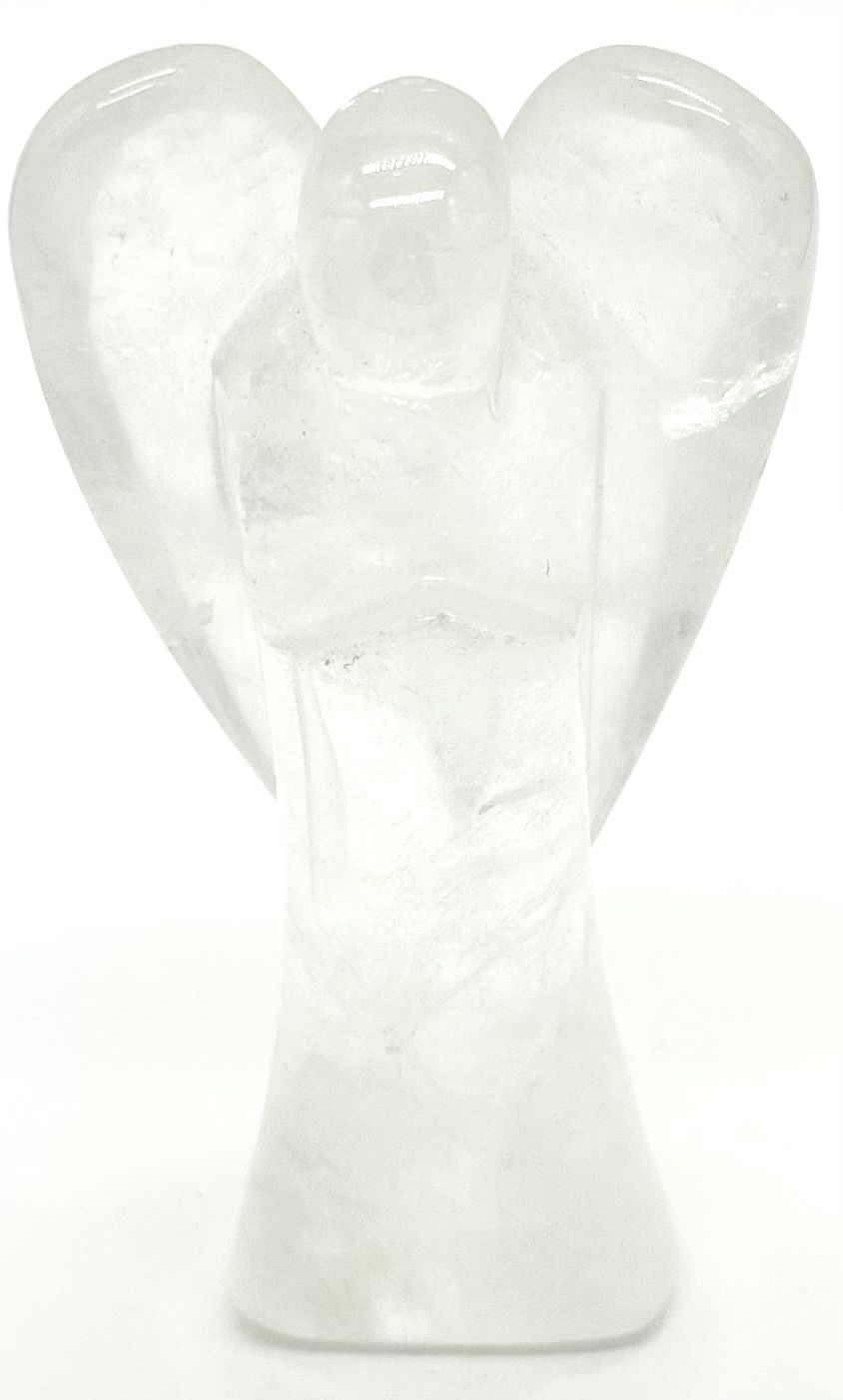 Clear Quartz Crystal Angel 4&quot; Tall
