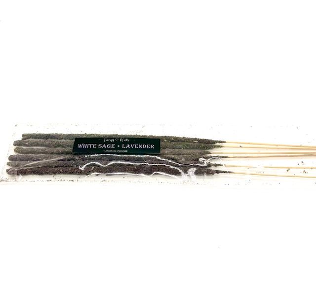 Crushed White Sage &amp; Lavender Incense