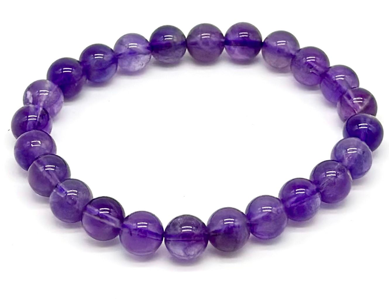 Amethyst 6mm Bracelet