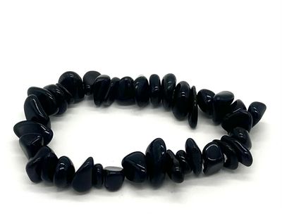 Black Tourmaline Chip Bracelet