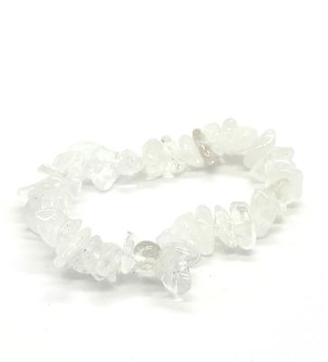Clear Quartz Chip Bracelet