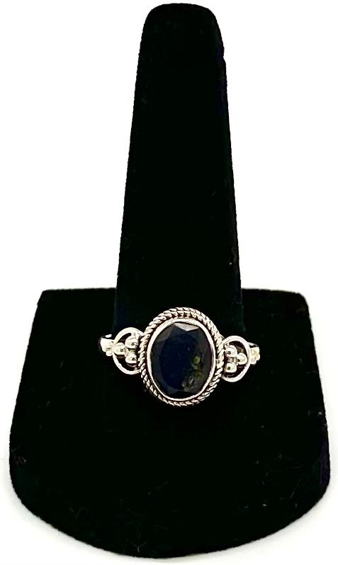 925 Sterling Silver Labradorite Ring